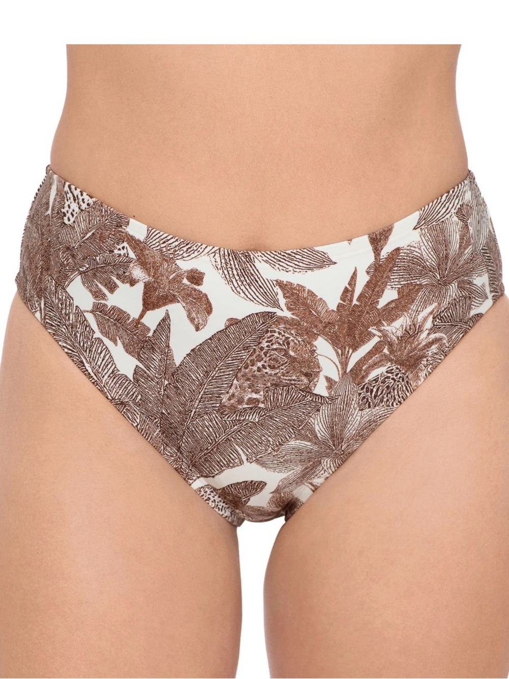 Sofia by Sofia Vergara Women's Mid-Rise Bikini Bottom, Size XL